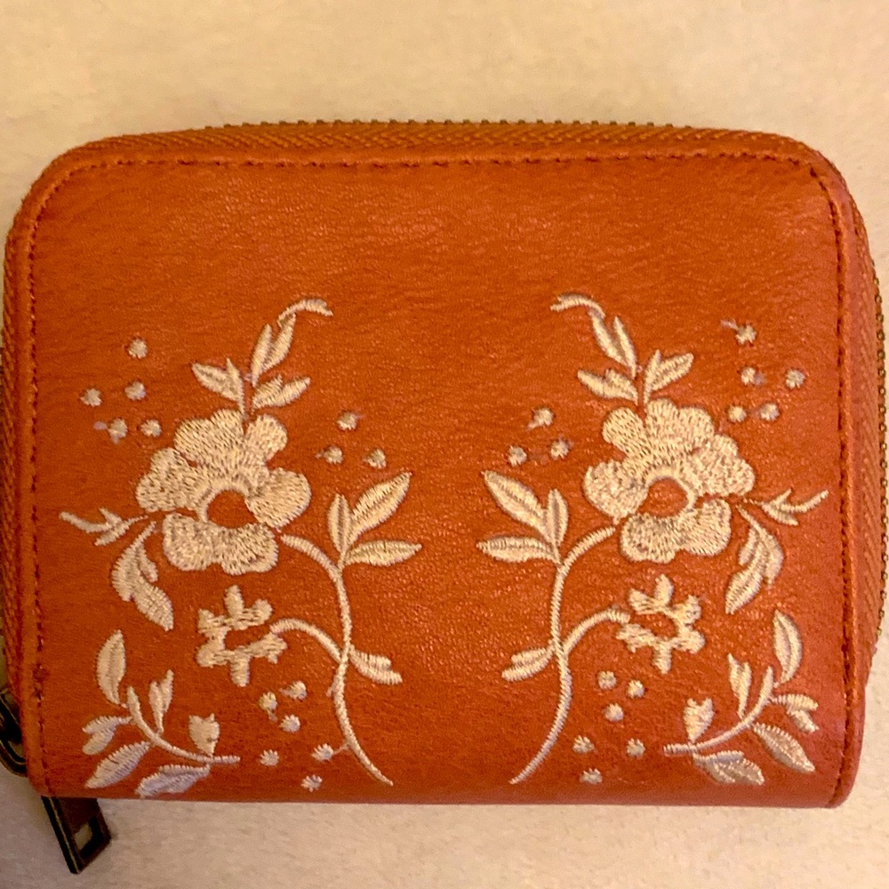 Universal Thread Embroidered Wallet